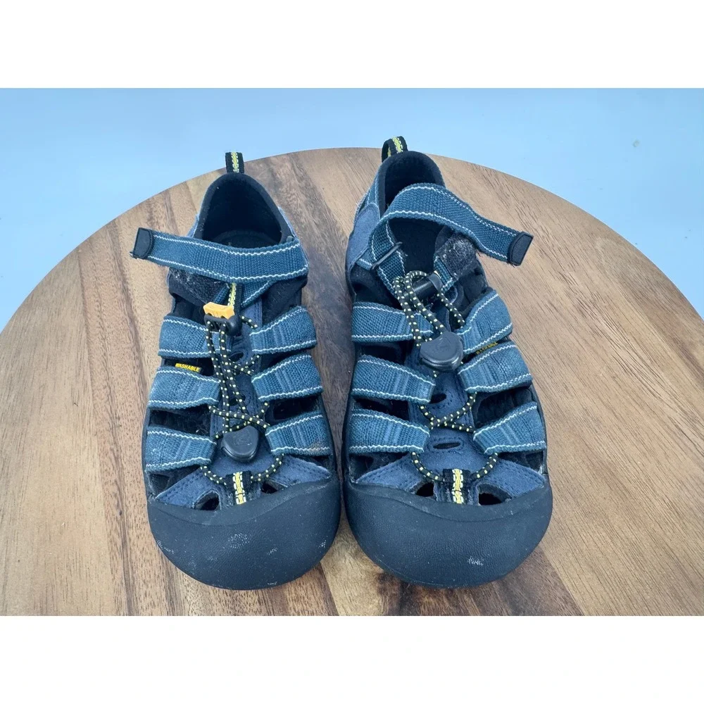 KEEN Kids Water‎ Sandals Blue Hook and Loop Sport Outdoor Size 3